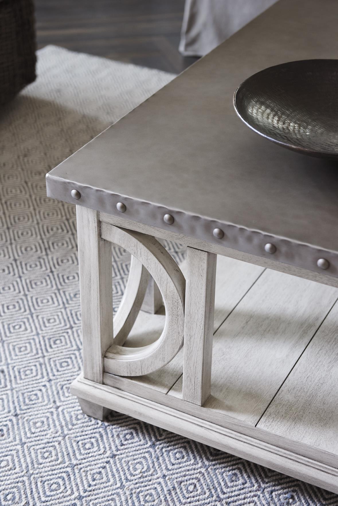 Lexington Oyster Bay 714945 Litchfield Cocktail Table with Burnished